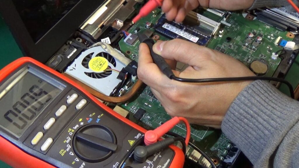 Repairing Short Circuits and Bad Wiring Up next is